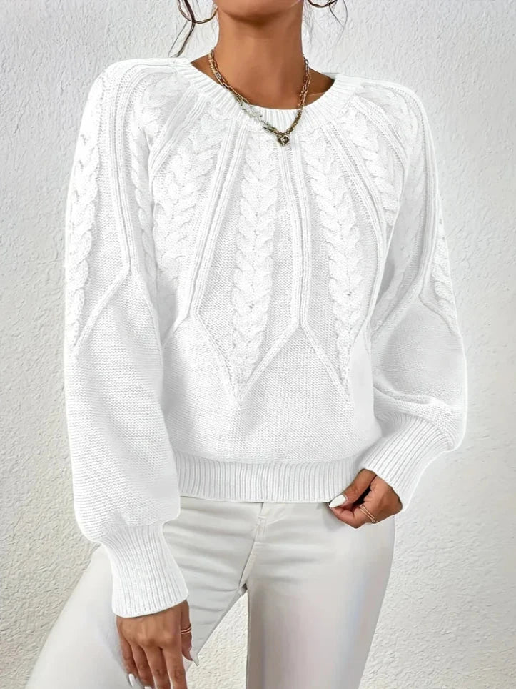 Florence | Chic Twisted Knit Sweater