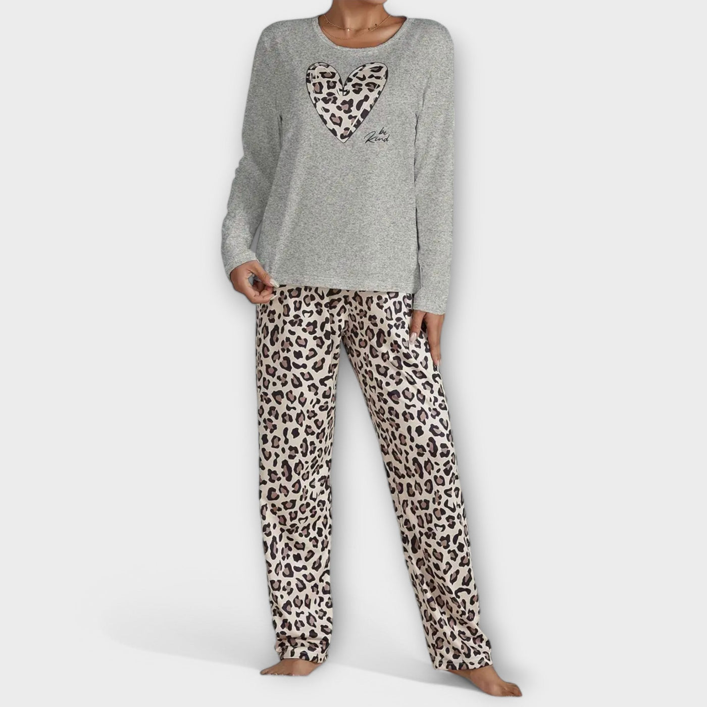 Chiara | Leopard Print Pajama Set