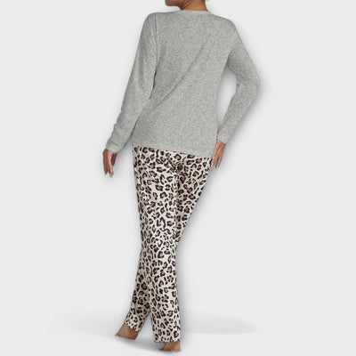 Chiara | Leopard Print Pajama Set