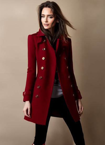 Catherine | Double Breasted Trench Coat Linda