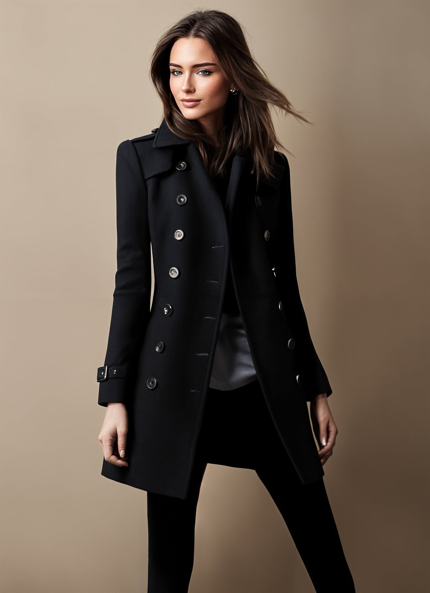 Catherine | Double Breasted Trench Coat Linda