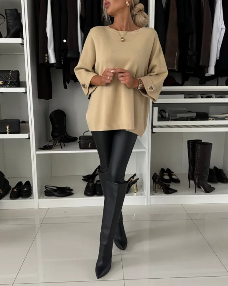 Estelle | Elegant Knit Blouse