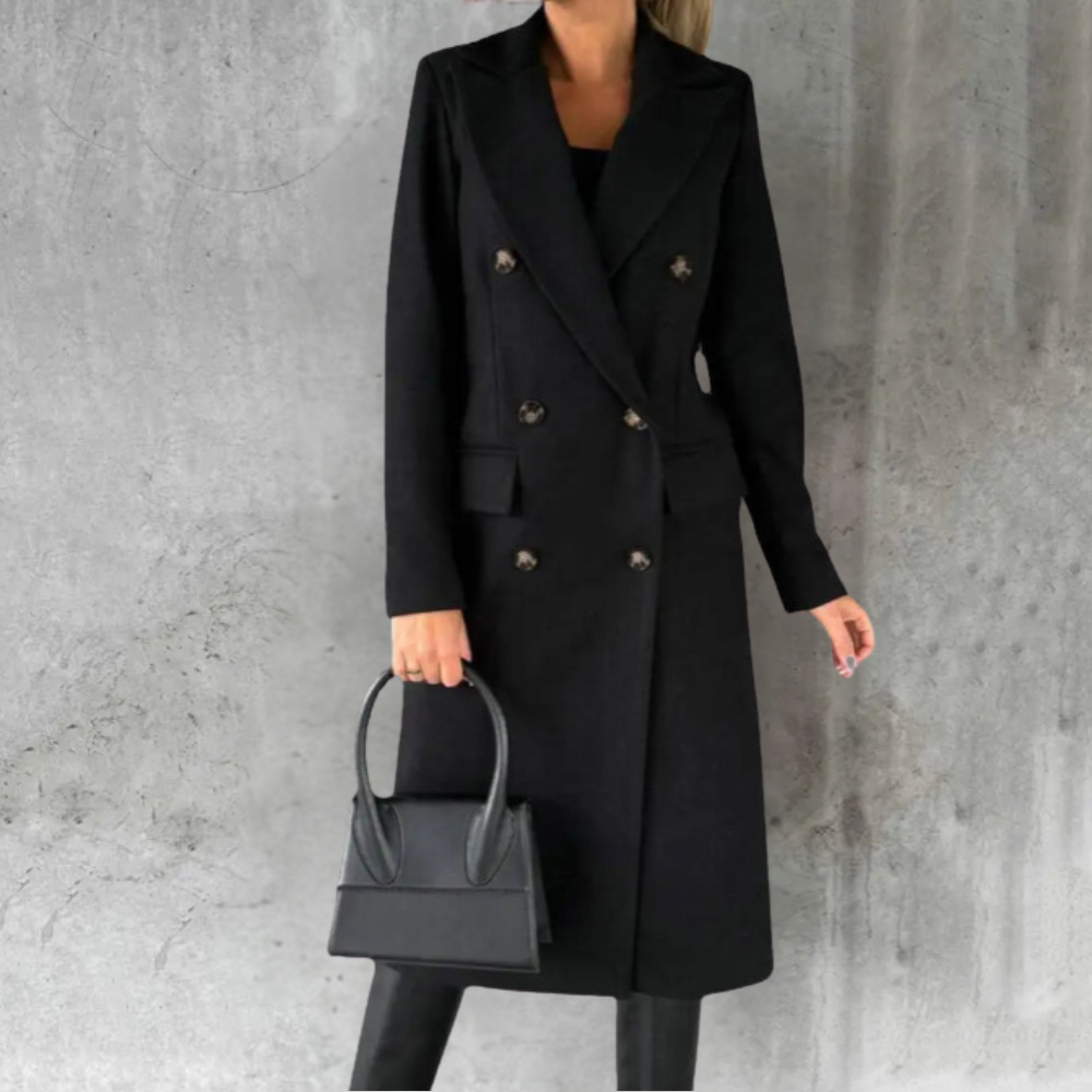 Capucine | Elegant Wool Trench Coat