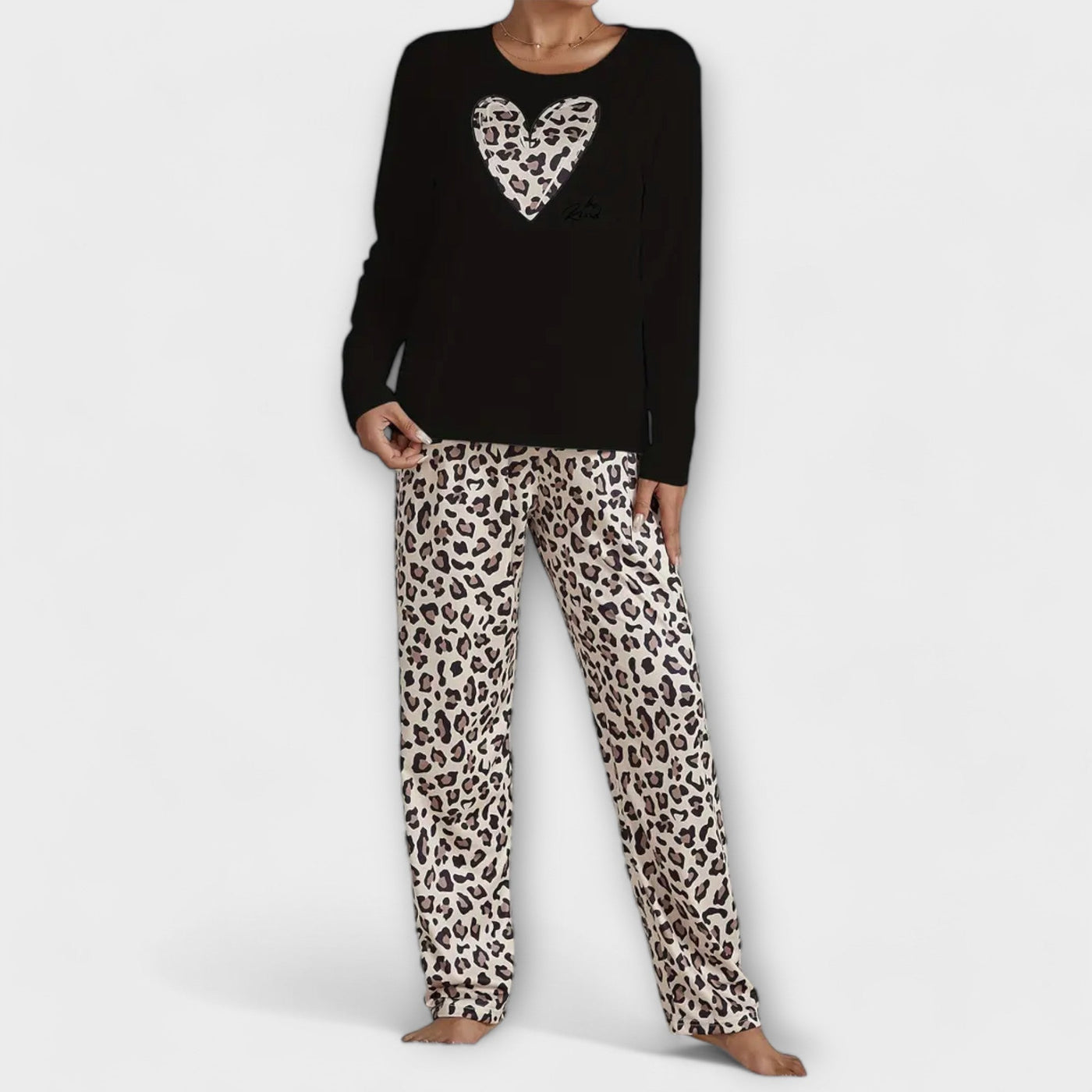 Chiara | Leopard Print Pajama Set