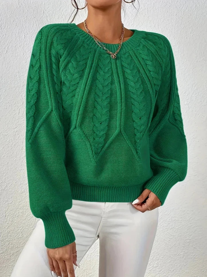 Florence | Chic Twisted Knit Sweater