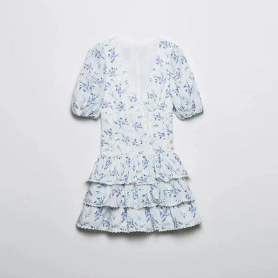 Anouk | Elegant dress with floral print