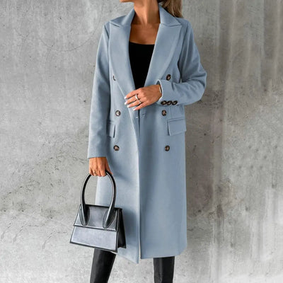 Capucine | Elegant Wool Trench Coat