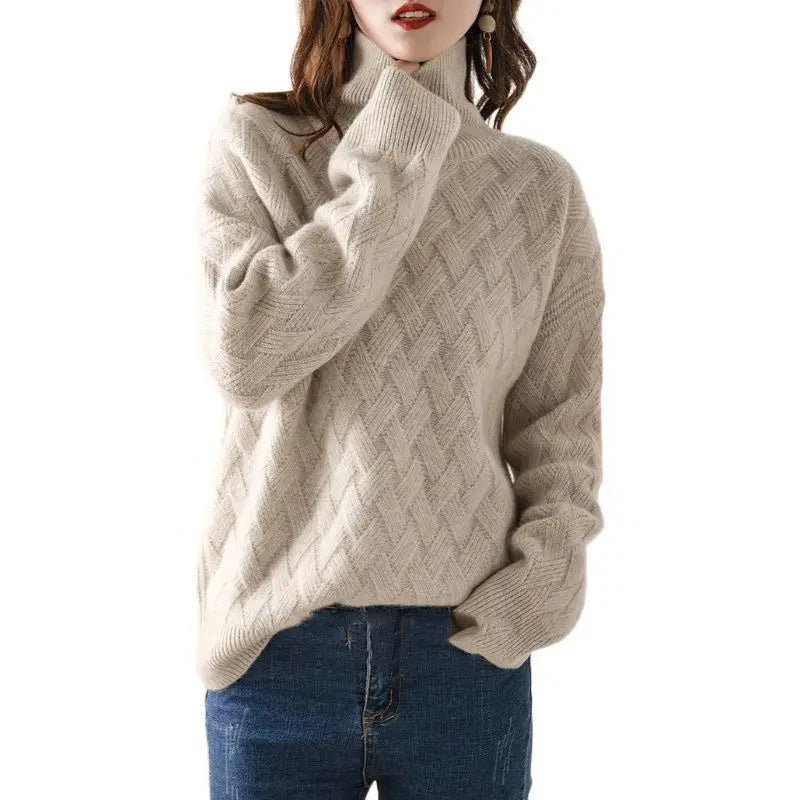 Jeanne | Knitted Turtleneck Sweater