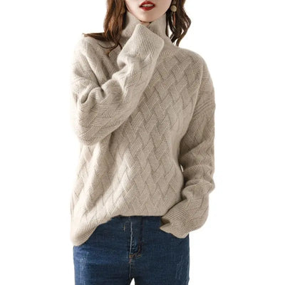 Jeanne | Knitted Turtleneck Sweater