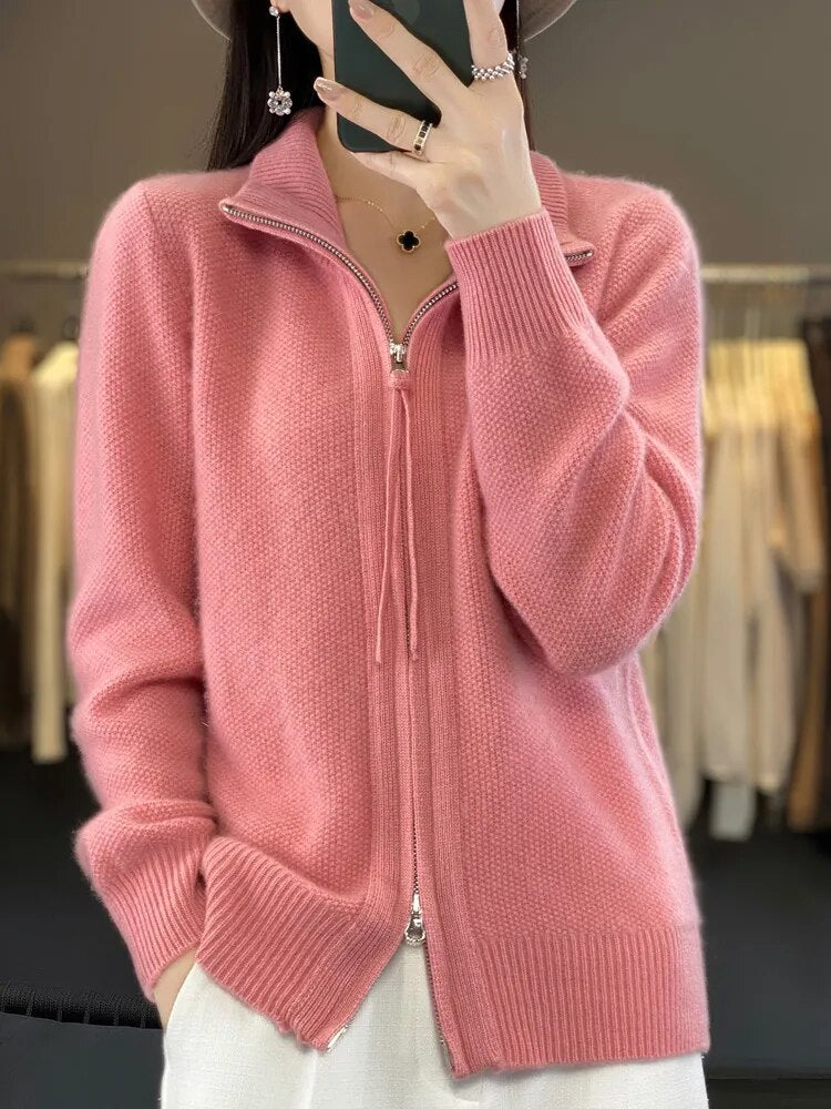 Marion | Cozy Zip-Up Cardigan