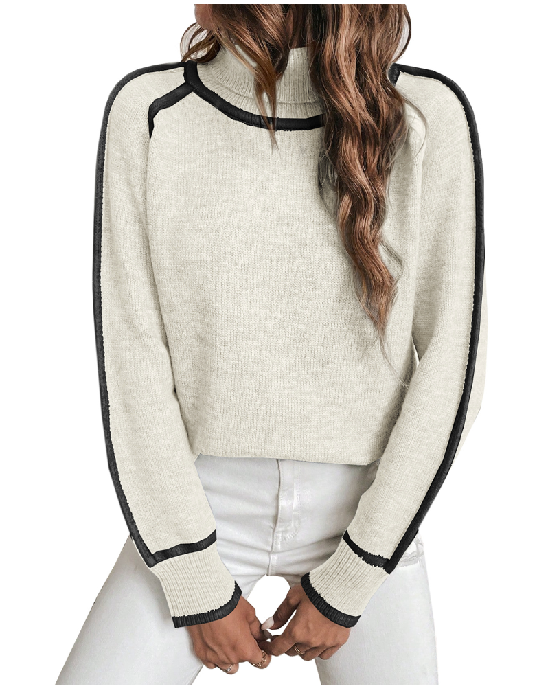 Jade | Cozy High Neck Sweater