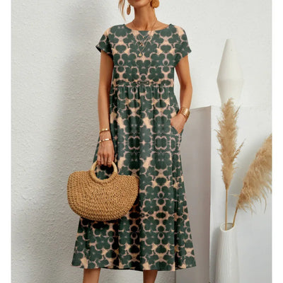 Belle | Comfortable casual dress with floral print