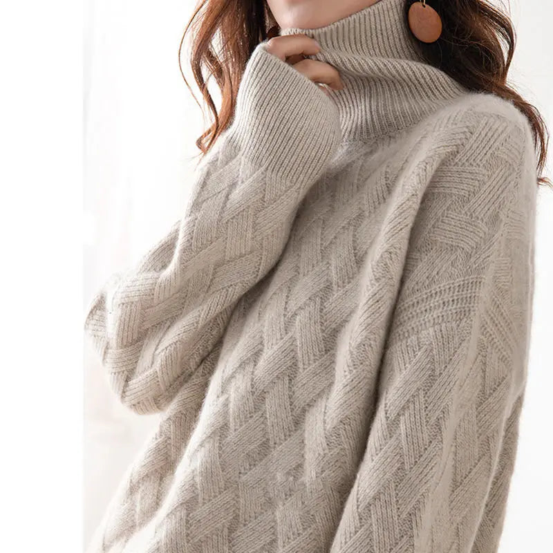 Jeanne | Knitted Turtleneck Sweater