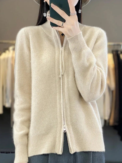 Marion | Cozy Zip-Up Cardigan