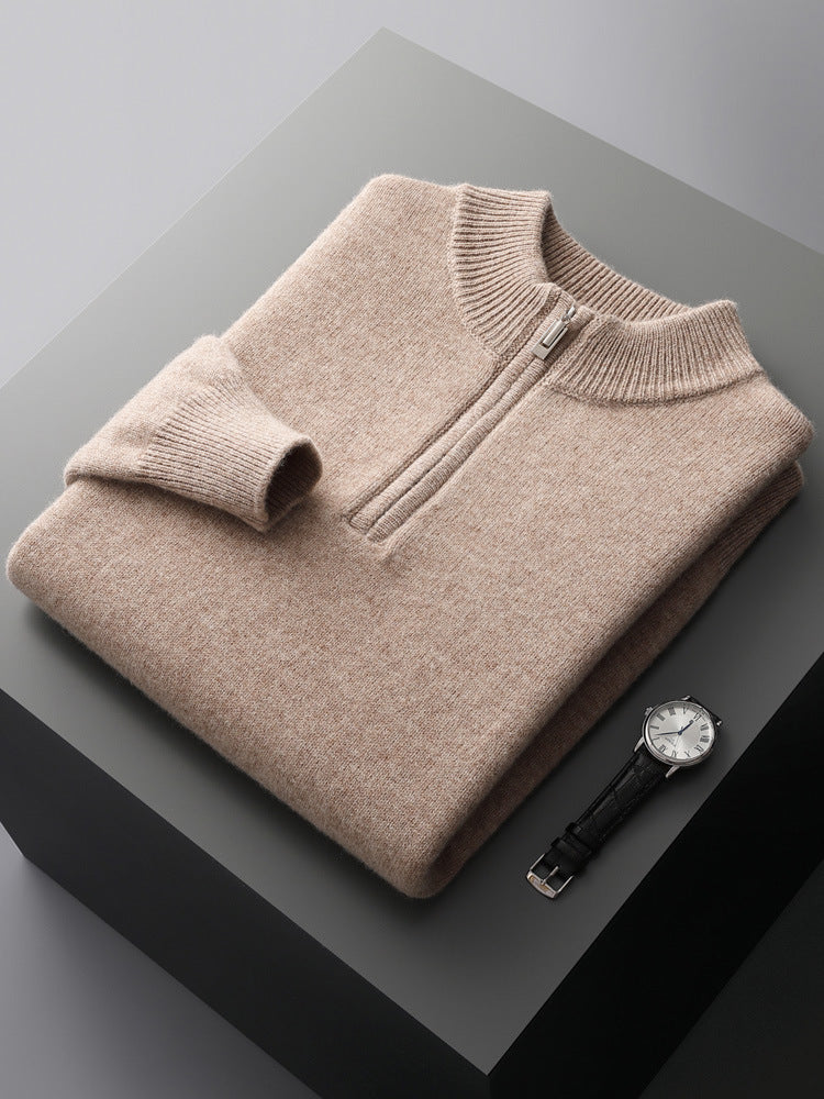 Michael™ | Cashmere Half-Zip Sweater