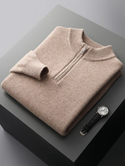 Michael™ | Cashmere Half-Zip Sweater