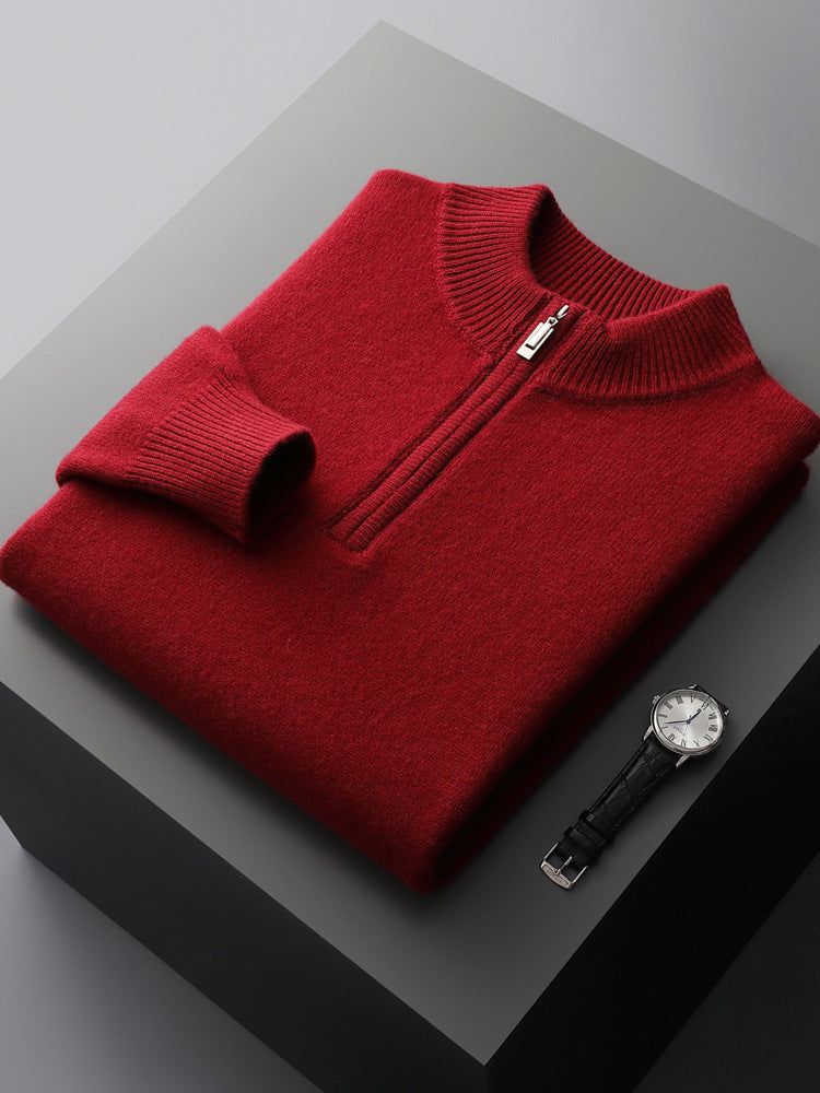 Michael™ | Cashmere Half-Zip Sweater