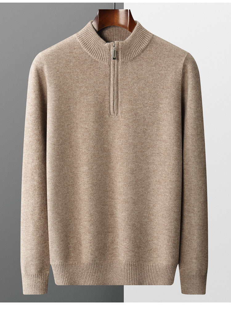 Michael™ | Cashmere Half-Zip Sweater