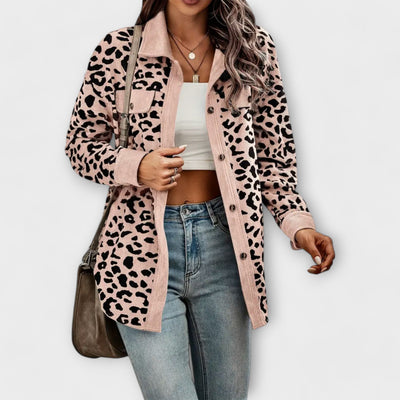 Charlène | Leopard Shirt Jacket