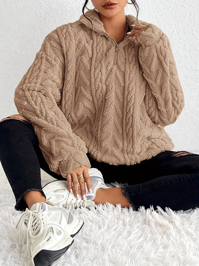 Pauline | Elegant Fleece Sweater