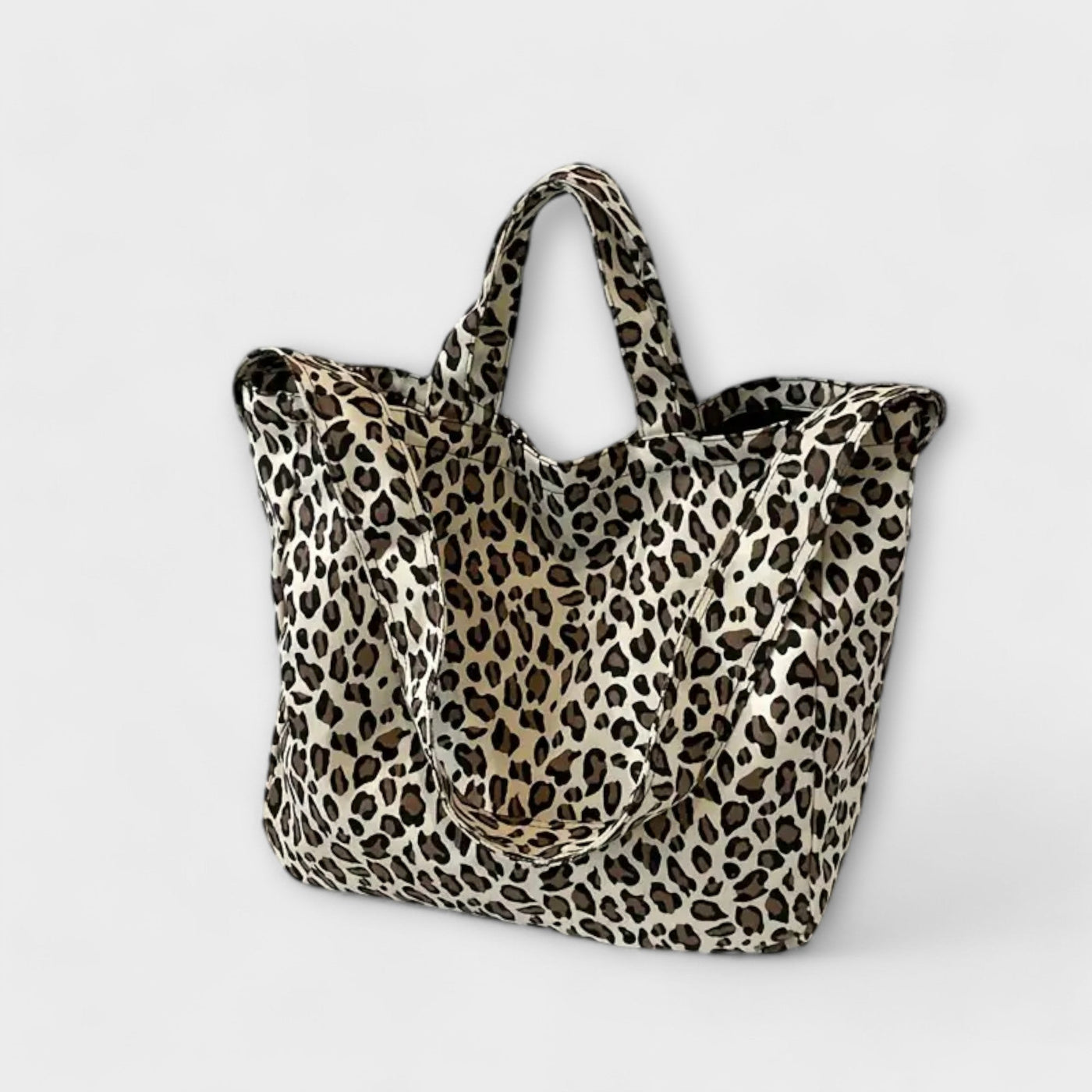 Noémie | Elegant Leopard Print Tote