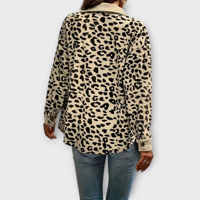 Charlène | Leopard Shirt Jacket