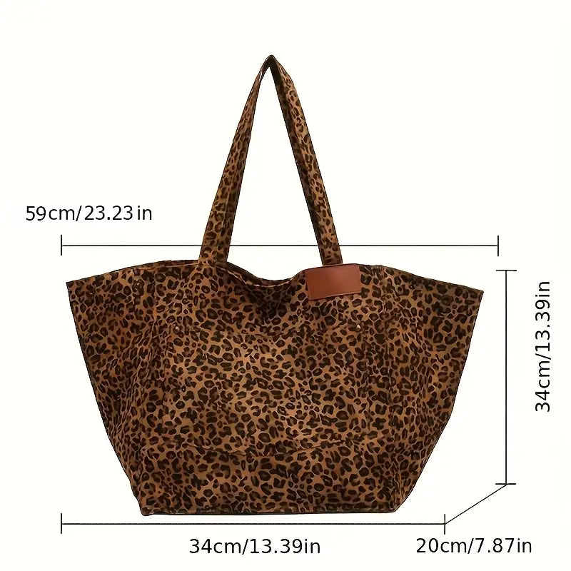 Simone | Leopard Shoulder Bag