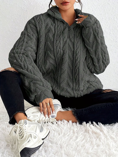 Pauline | Elegant Fleece Sweater