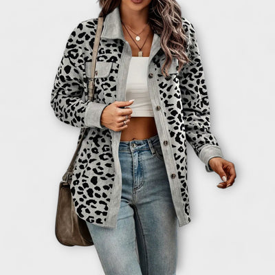 Charlène | Leopard Shirt Jacket