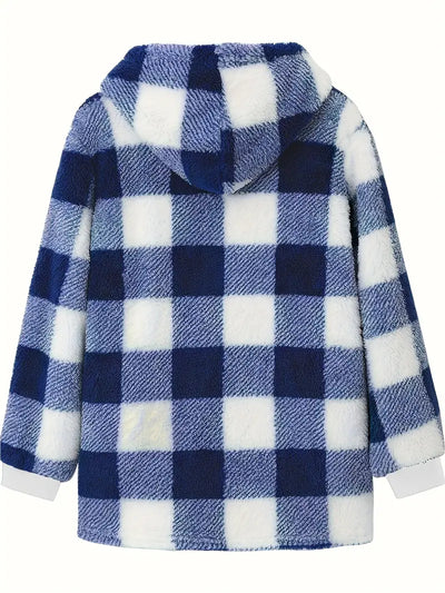 Véronique | Comfortable Checked Jacket