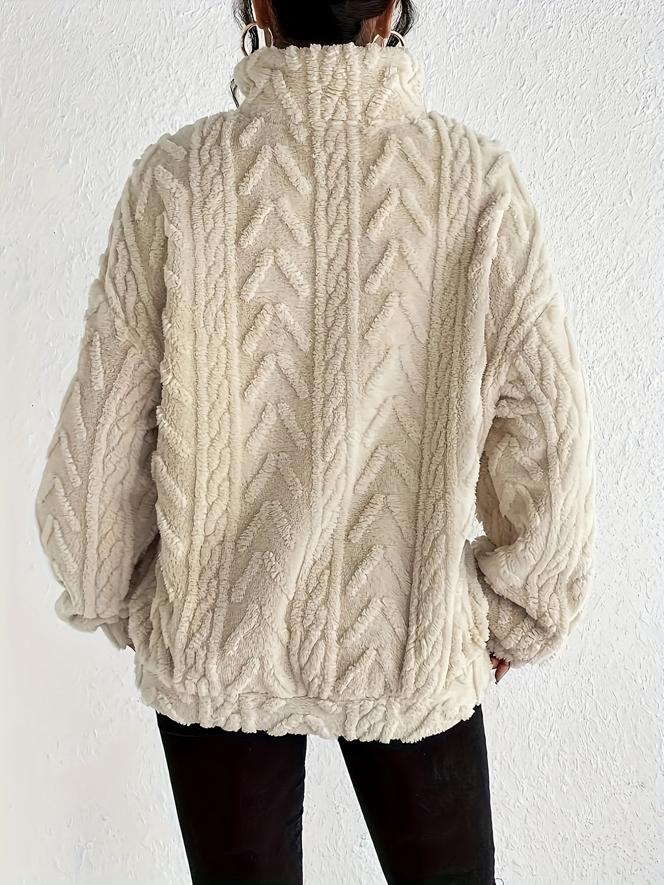 Pauline | Elegant Fleece Sweater