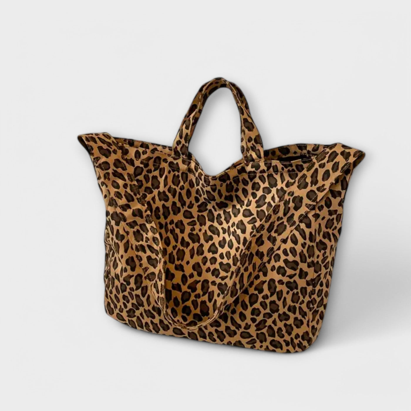 Noémie | Elegant Leopard Print Tote