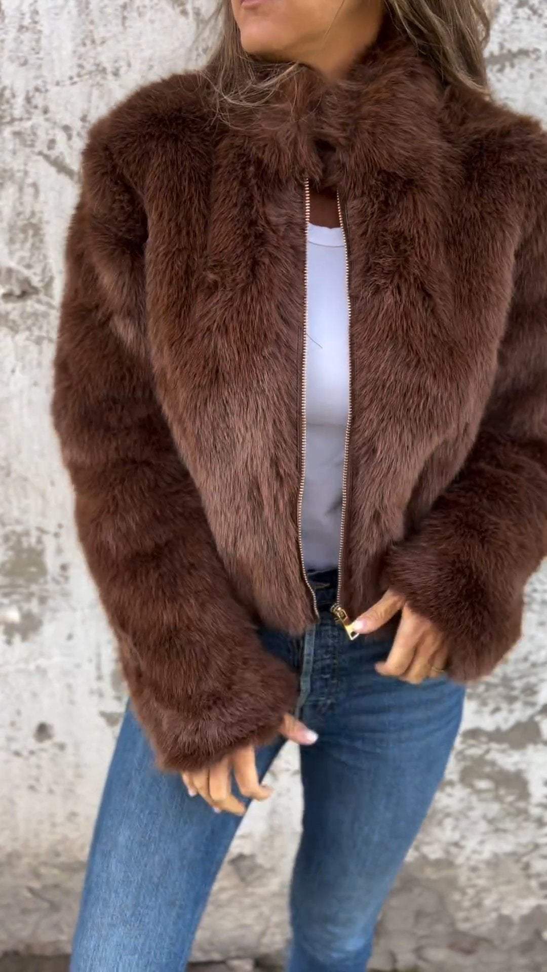 Ylwa | Fluffy Jacket